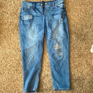 Stitch star size 16 jeans